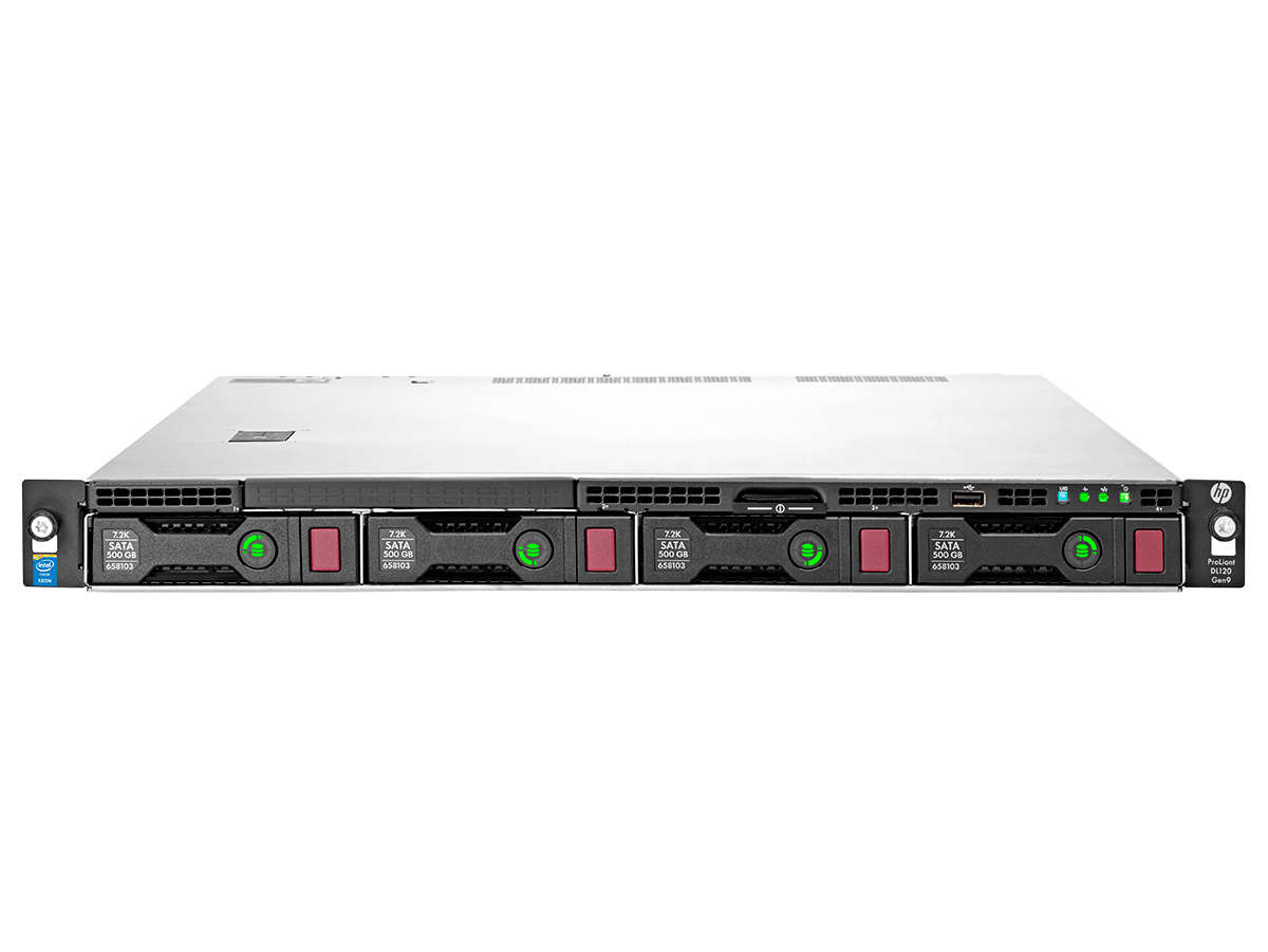 HPE ProLiant DL120 Gen9 E5-1620v4 3.5GHz 4-core 8GB-R SFF US Server/S ...