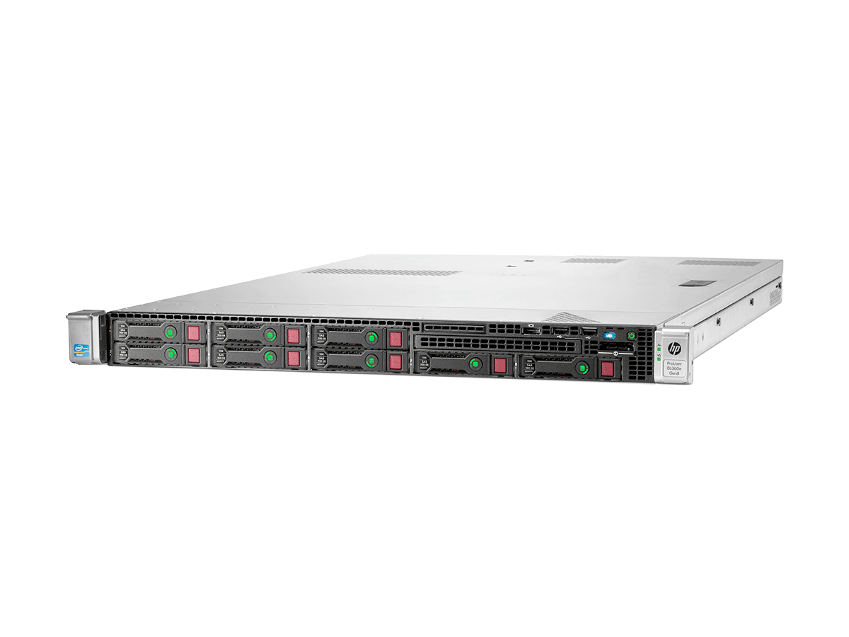 HPE ProLiant DL360e Gen8 E5-2403v2 1P 4GB-R B320i Hot Plug SAS 8 SFF 4 ...